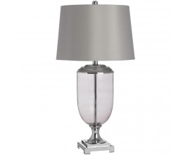 Hermes Glass Metal Table Lamp