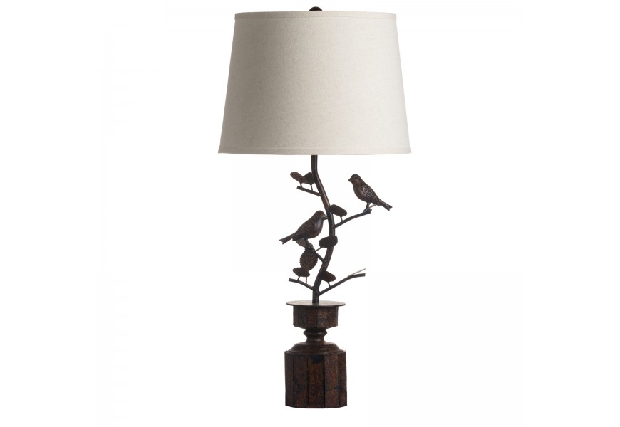 Elegant Bird Table Lamp