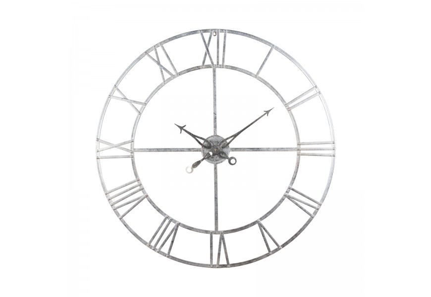 Designové nástěnné hodiny Skeleton 102cm