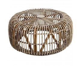 The Bali Collection Full Rattan Round Coffee Table