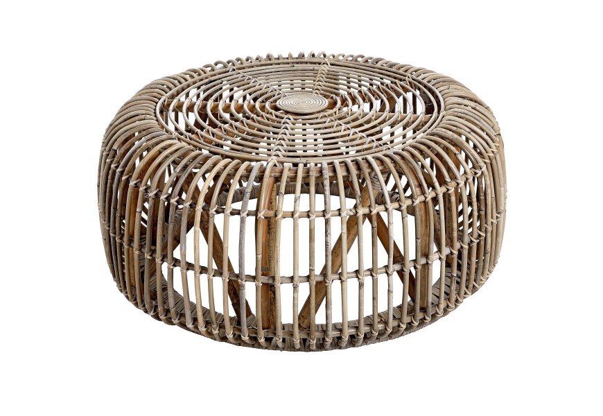 The Bali Collection Full Rattan Round Coffee Table
