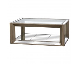 Luxusní zrcadlový konferenční stolek ORLEANS 130x90
