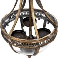 Antique Gold Suspended Candle Holder