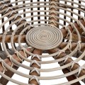 The Bali Collection Full Rattan Round Coffee Table
