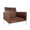 Elegantní moderní židle Bari hnědá