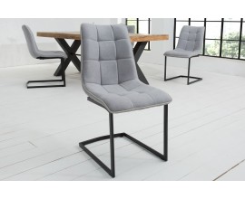 Designová moderní židle Suave šedá