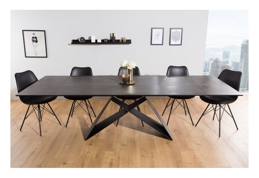Designový industriální jídelní stůl Copeland III 180-260 cm