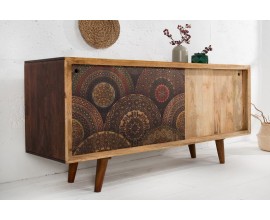 Luxusní koloniální komoda z masivu Wild Mango 160cm