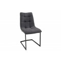 Designov&aacute; modern&iacute; židle Suave II tmavě &scaron;ed&aacute;