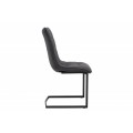 Designová moderní židle Suave II tmavě šedá