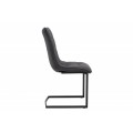 Designov&aacute; modern&iacute; židle Suave II tmavě &scaron;ed&aacute;