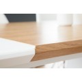 Stylový moderní jídelní stůl Kingdom rozkládací 160-220cm (dub)