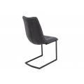 Designov&aacute; modern&iacute; židle Suave II tmavě &scaron;ed&aacute;