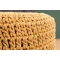 Designová moderní taburetka Stool 41cm hořčicová