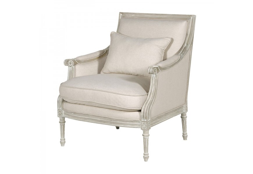 Stylov&eacute; venkovsk&eacute; křeslo Antic Gris