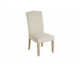 Luxusní jídelní židle Long Island béžová 102cm