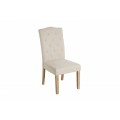 Luxusní jídelní židle Long Island béžová 102cm