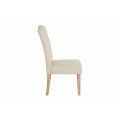 Luxusní jídelní židle Long Island béžová 102cm