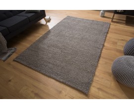 Stylový koberec Wool béžová / šedá