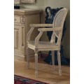 Rustikální luxusní židle s područkami Nuevas formas 97cm