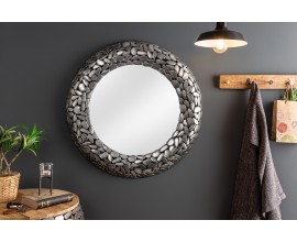 Stříbrné stylové zrcadlo Riverstone 82cm