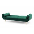 Designová smaragdová sedačka Domingo 215cm