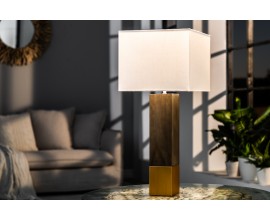 Designová stolní lampa Countryside II z masivu