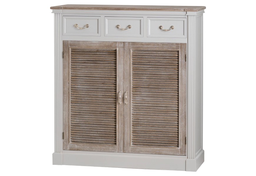 The Liberty Collection Three Drawer Two Door Storage Unit