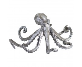 Antique Silver Octupus Ornament