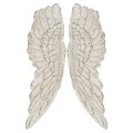 Antique White Large Angel Wings