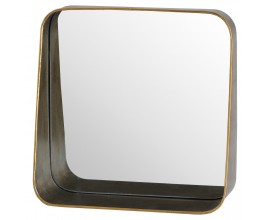 Antique Bronze Shelf Mirror