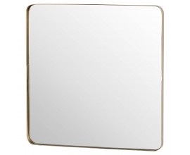 Stylové retro zrcadlo 60x60 bronz 