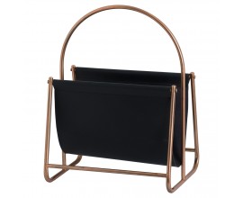 Copper Finish Magazine Rack