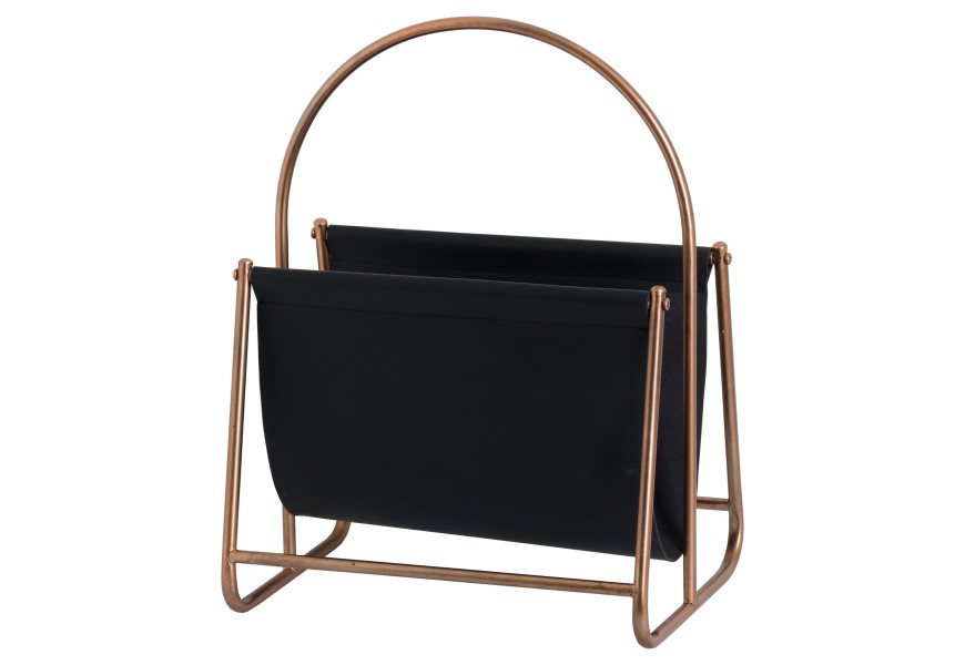 Copper Finish Magazine Rack