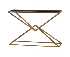 Antique Bronze Contemporary Display Console