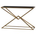 Antique Bronze Contemporary Display Console