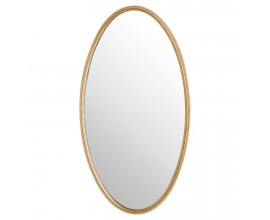 Antique Bronze Oval Mirror