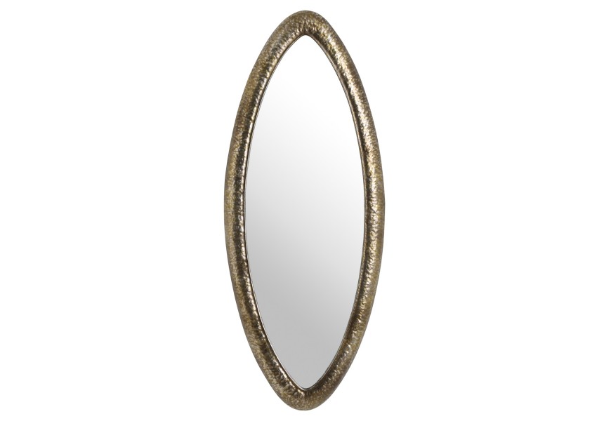 Designové oválné nástěnné zrcadlo Antique III