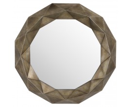Geometric Bronze Wall Mirror