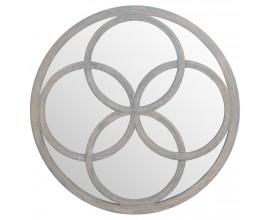 Designové art-deco zrcadlo Flower of Life