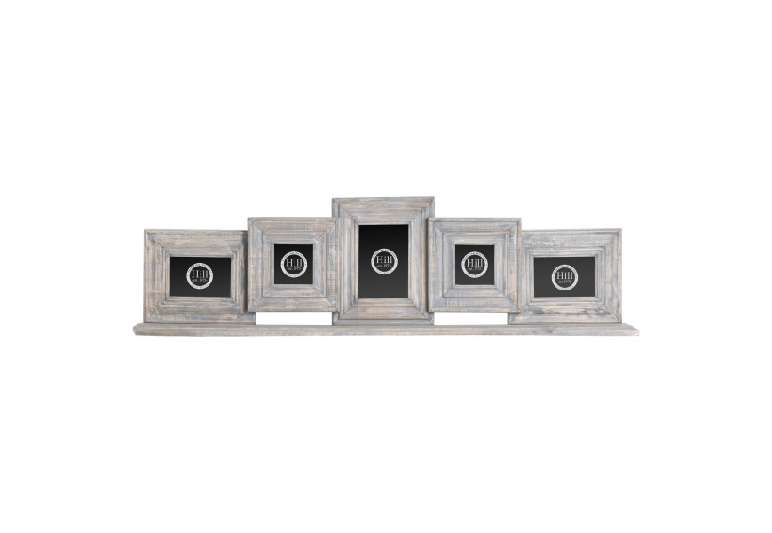 Grey Distressed Mantel Multi Frame
