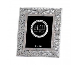 Grey Painted Elaborate 8X10 Photo Frame
