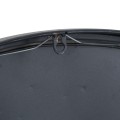 Stylové černé retro hodiny SOHO 80cm