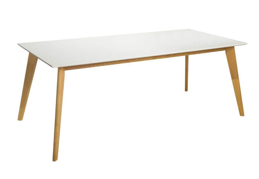 Jídelní stůl Scandinavia 200cm bílá