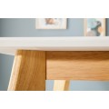 Jídelní stůl Scandinavia 120cm bílá
