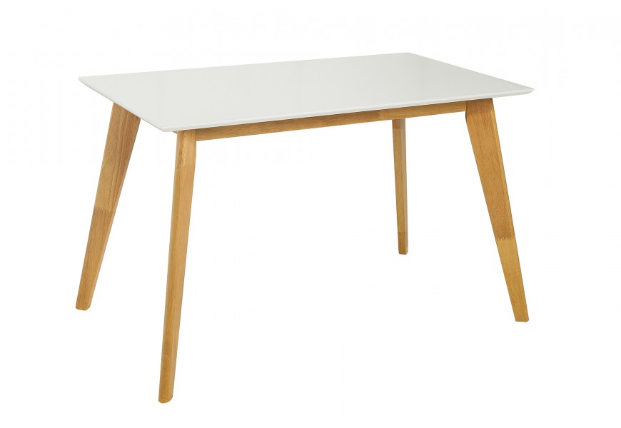 Jídelní stůl Scandinavia 120cm bílá