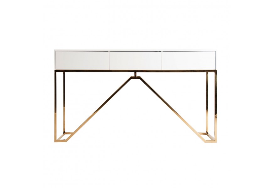 Exkluzivní designová konzola Stans v Art-Deco stylu