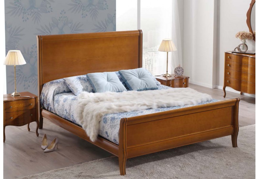 Luxusní rustikální manželská postel RUSTICA 135-180cm klasický styl