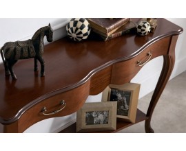 Luxusní rustikální konzolový stolek CASTILLA v klasickém stylu 45cm