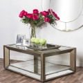 Luxusní zrcadlový konferenční stolek ORLEANS 130x90